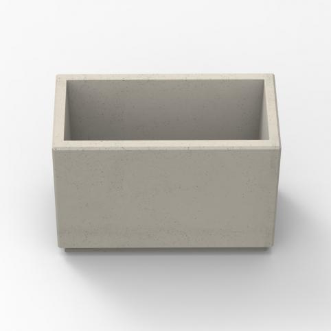 Betonowa donica dostępna w ofercie producenta małej architektury betonowej firmy STYL-BET